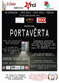 'Portavèrta', una festa per la campagna 'Ero straniero'
